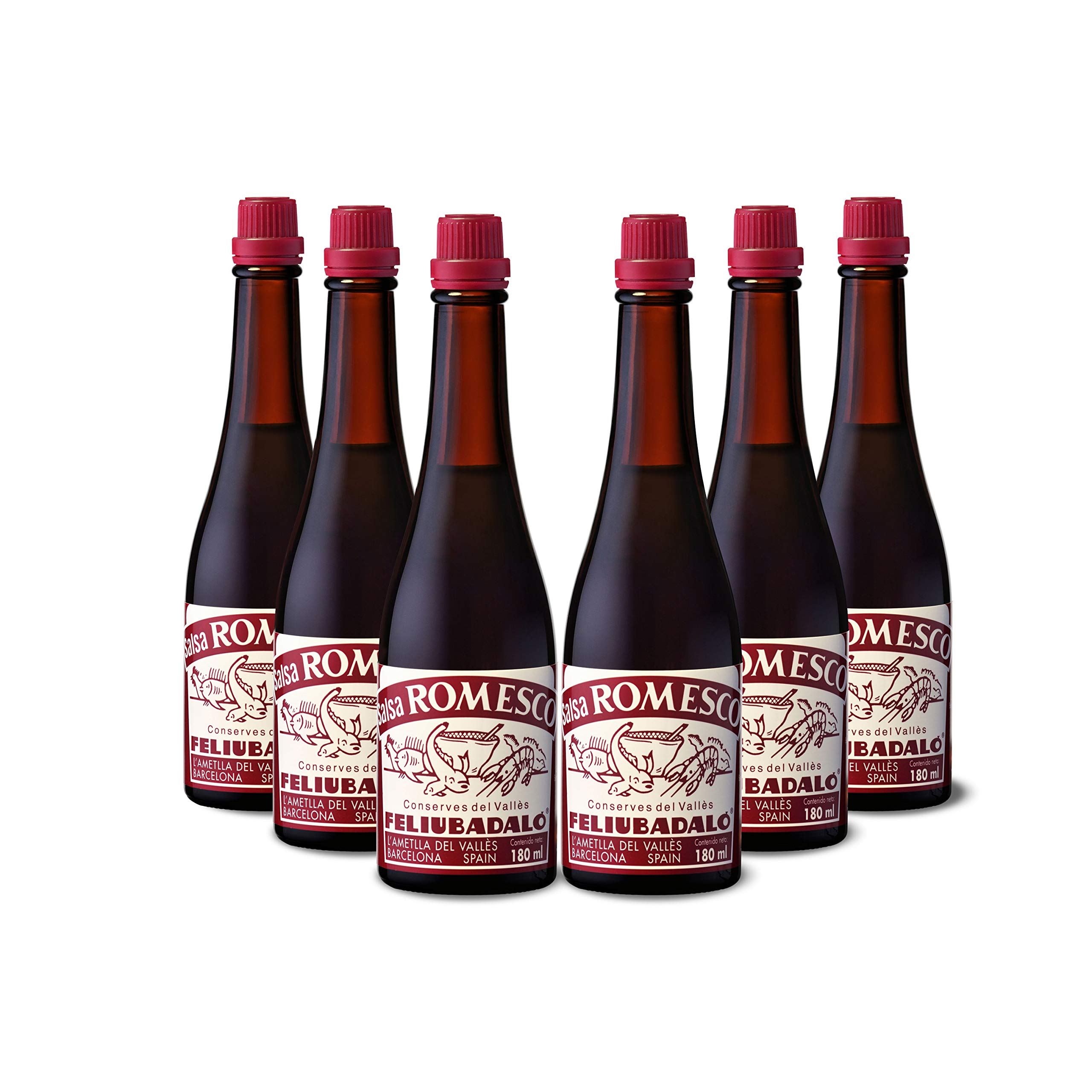 Feliubadaló - Salsa Romesco 180 ml - [Pack 6 unidades]