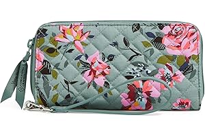Vera Bradley's Expandable Cotton Accordion Wristlet with RFID Protection