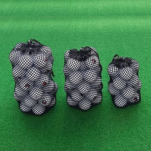 Miniatura 9 de Bolsa de malla para almacenamiento de pelotas de golf y juguetes, bolsa de malla de golf, bolsa de malla de golf, bolsa de red multiusos, apta para