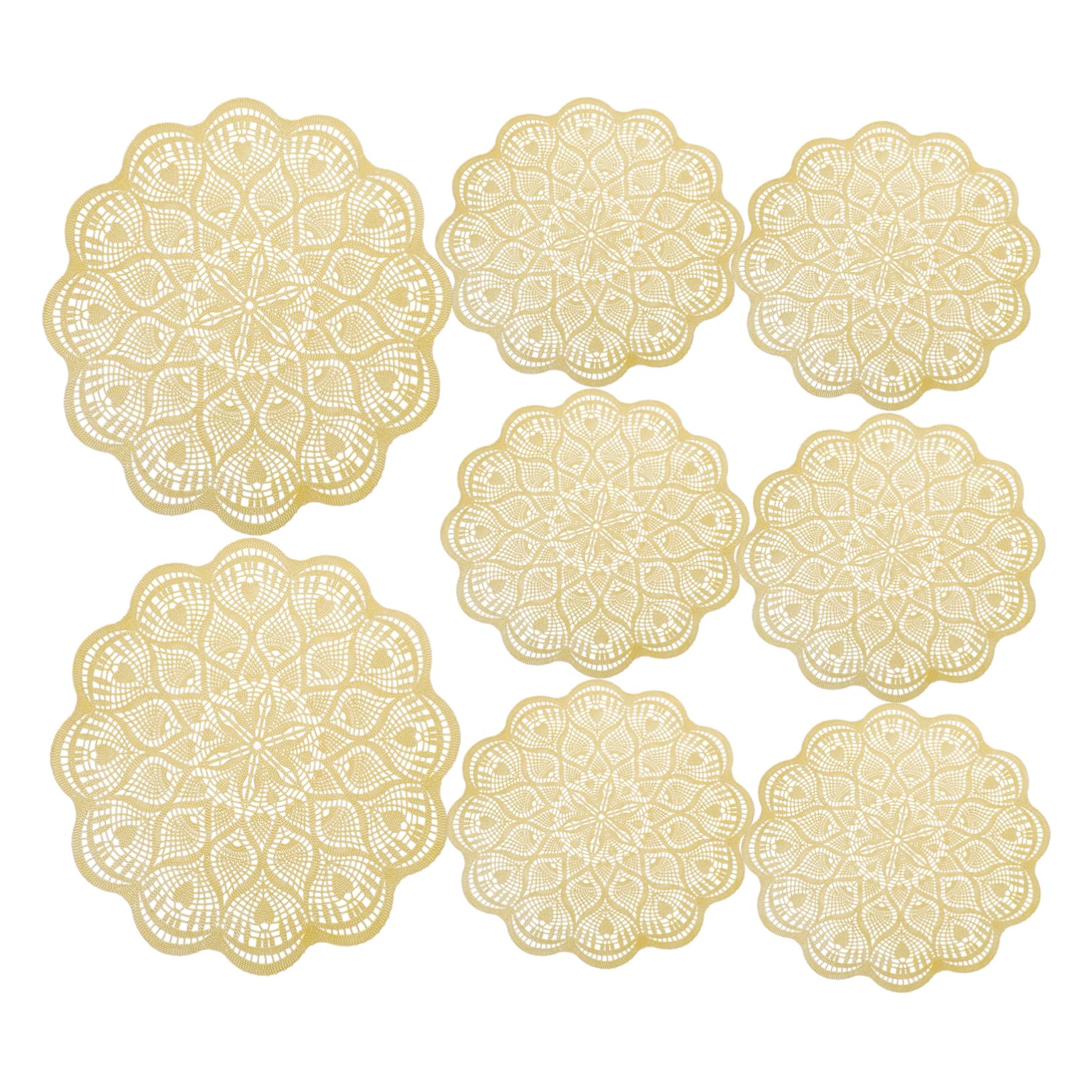 Sets de table ronds pour mariage et réception : protégez vos nappes avec élégance