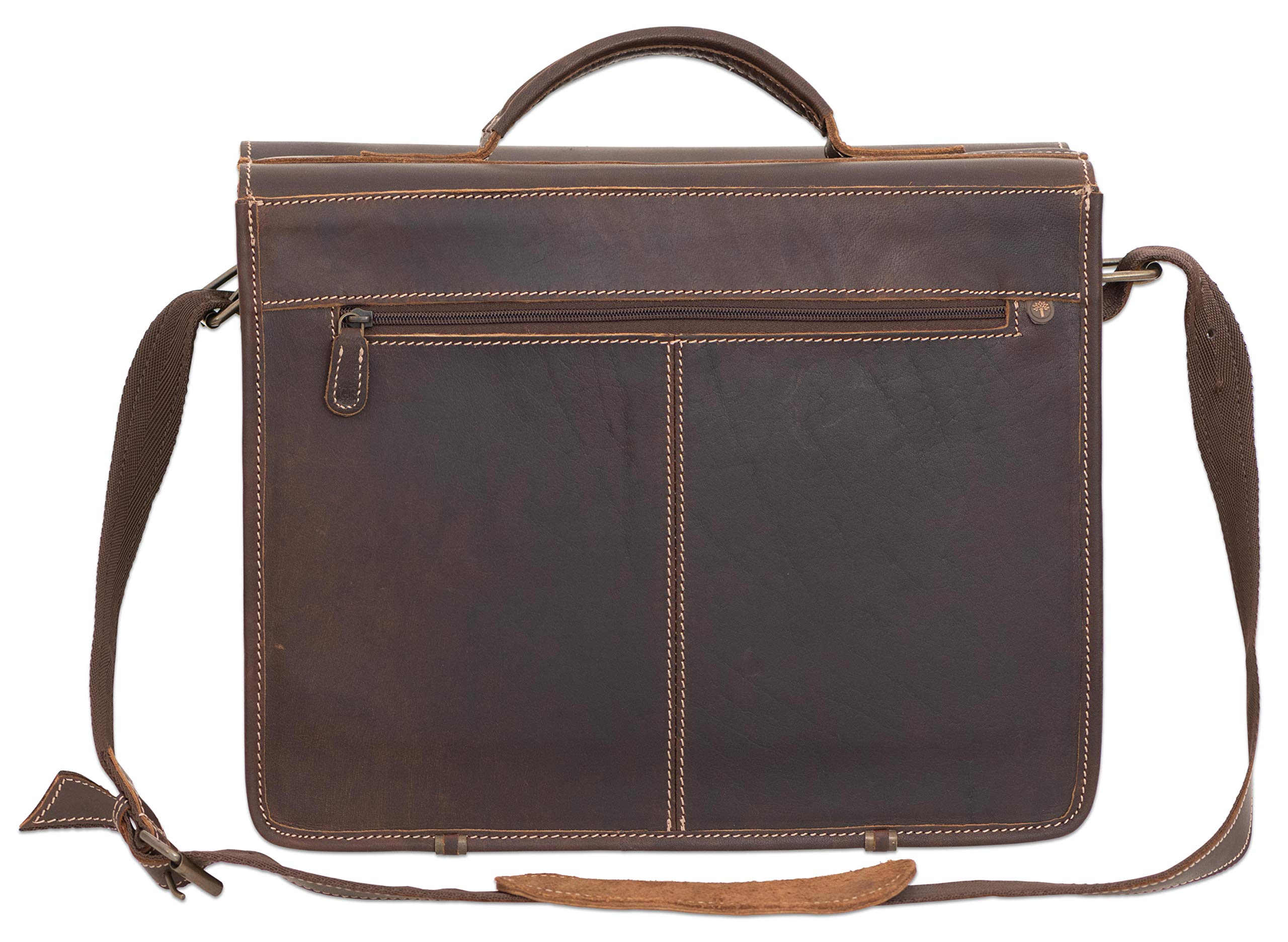 Greenburry Aktentasche Leder 39 cm