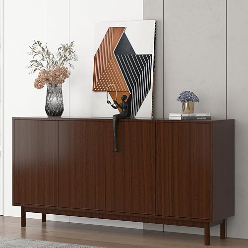 Miniatura 5 de JSEVEM Papel tapiz de nogal marrón de 24 x 197 pulgadas, para despegar y pegar, papel de contacto de grano de madera de nogal sintético,