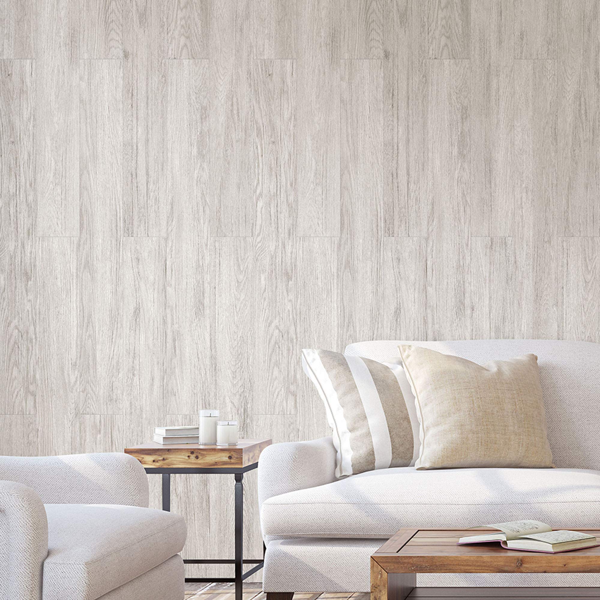 Buy Limewash Ash 8mm Bathroom Wall Panels Wood Effect Modern Bathroom