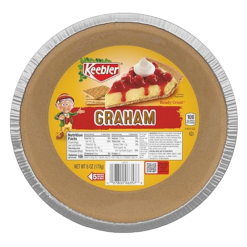 Keebler Ready Pie Crust, Graham Cracker, 9 pulgadas (paquete de 1)