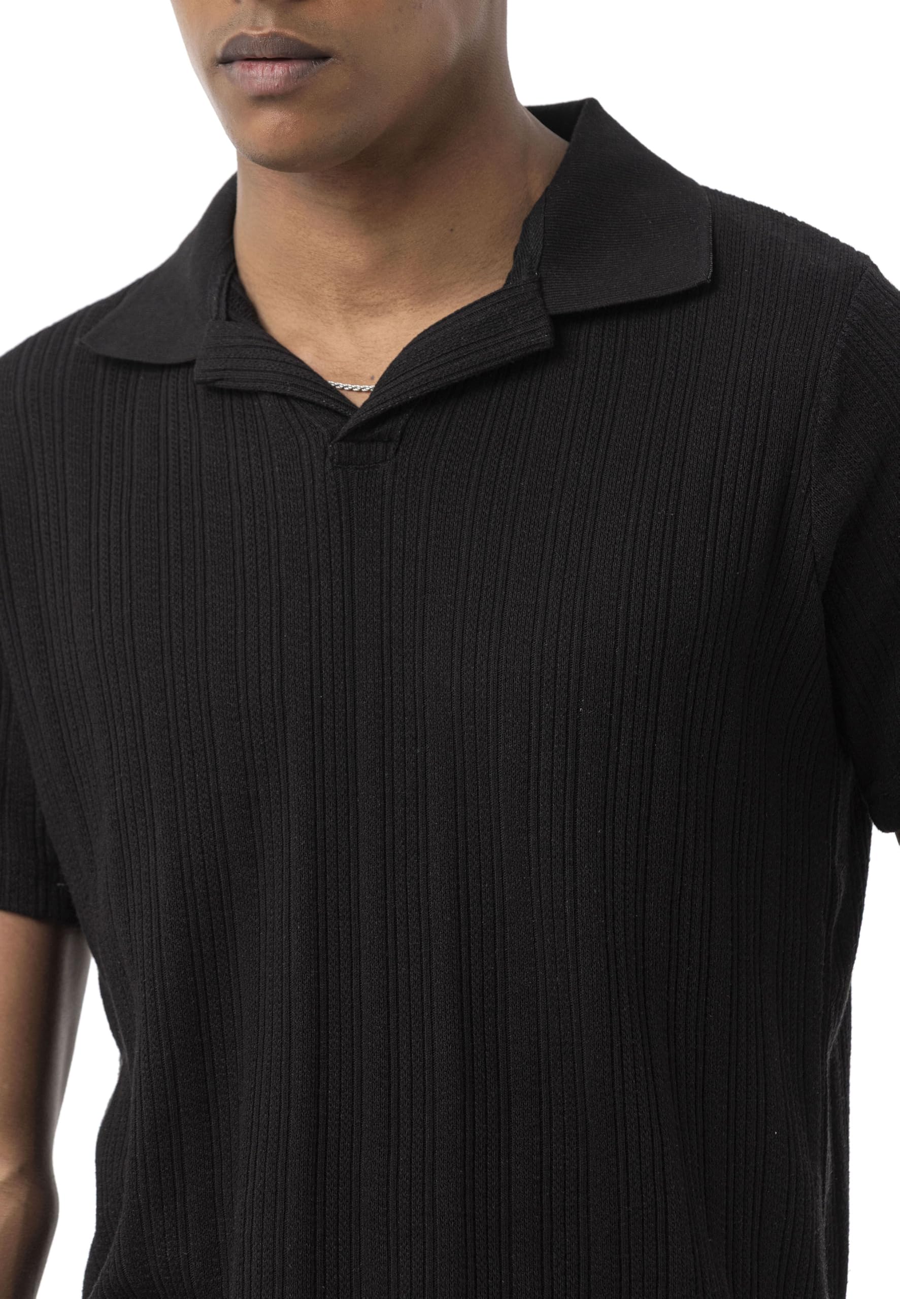 Redbridge by Tarz Cool – Set di due pezzi in maglia – Maglietta a maniche corte con colletto polo e pantaloncini