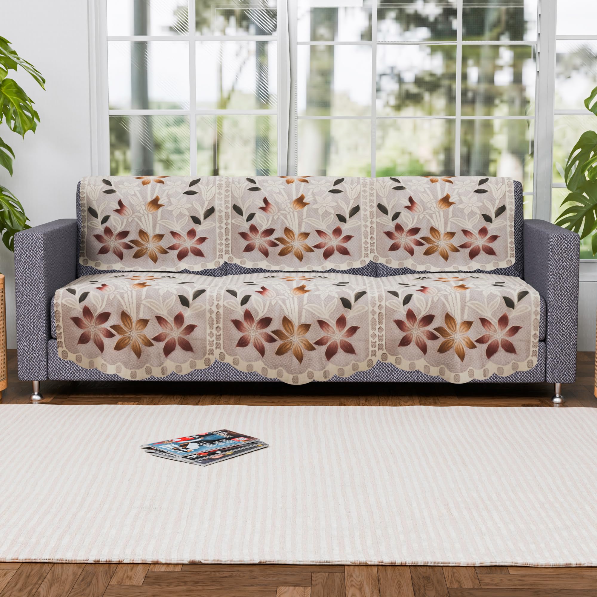 Stylish Sofa Covers - 6 Pack Cotton -1