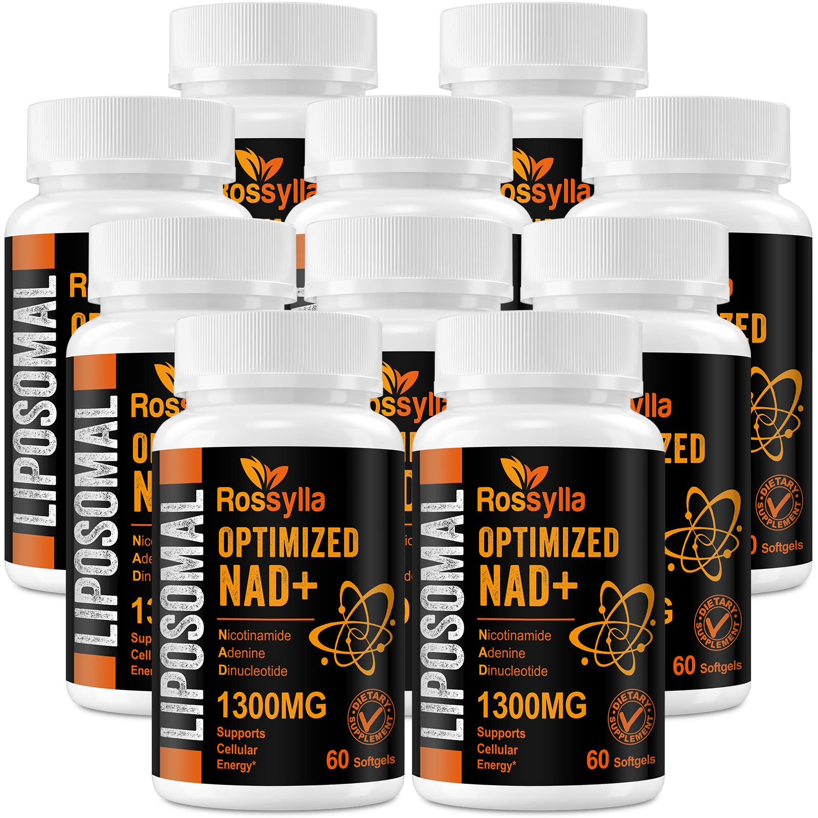 1300 MG Liposomal NAD Supplement Highest Absorption Purest NAD Supplemet to Boost NAD Effetively Boosting NAD Supplement for