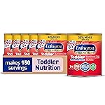 Enfagrow PREMIUM Toddler Nutritional Drink, Made with Real Milk, Brain-Building Omega-3 DHA, Nutrients and Prebiotics for Growth & Immune Support, Non-GMO, Toddler Milk Powder, 32 Oz Can, 6 Count