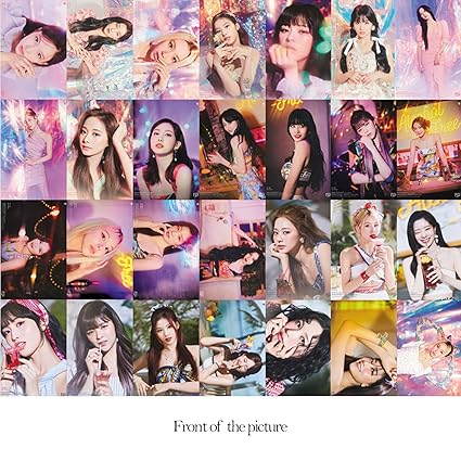 Twice Photo Cards 55 Pcs Lomo Cards Taste Of Love New Album Photocards Gift For Fans Daughter Amazon In Home Kitchen