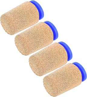 Pneumatic Muffler, Excellent Filtering Effect Mute Air Silencer Filter Easy To Install for Crankcases for Cylinders for Solenoid Valves