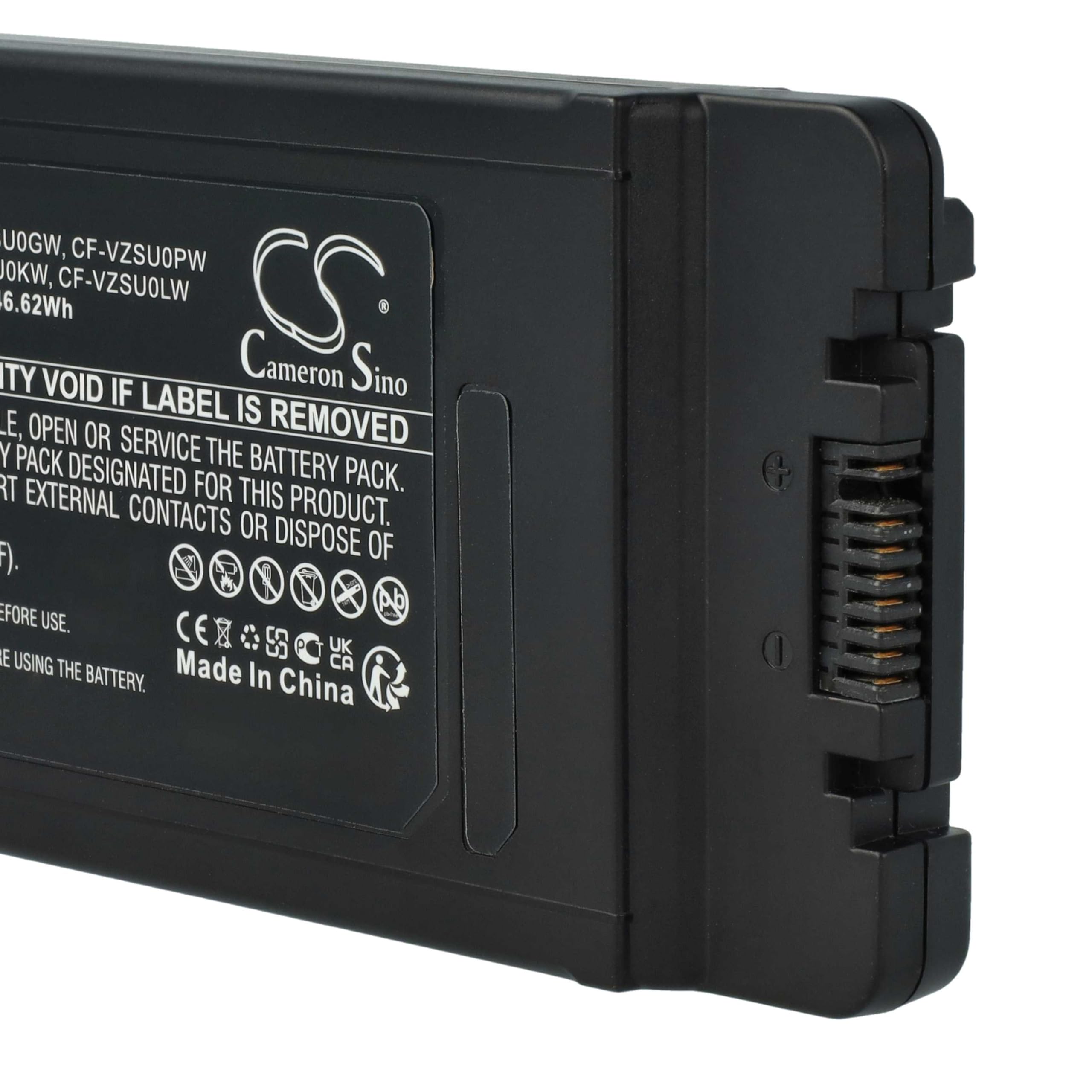 VHBW - Batteria Compatibile Con Panasonic Toughbook Cf-c2 Mk1 Laptop, Notebook (6400mah, 10,8v, Li-ion