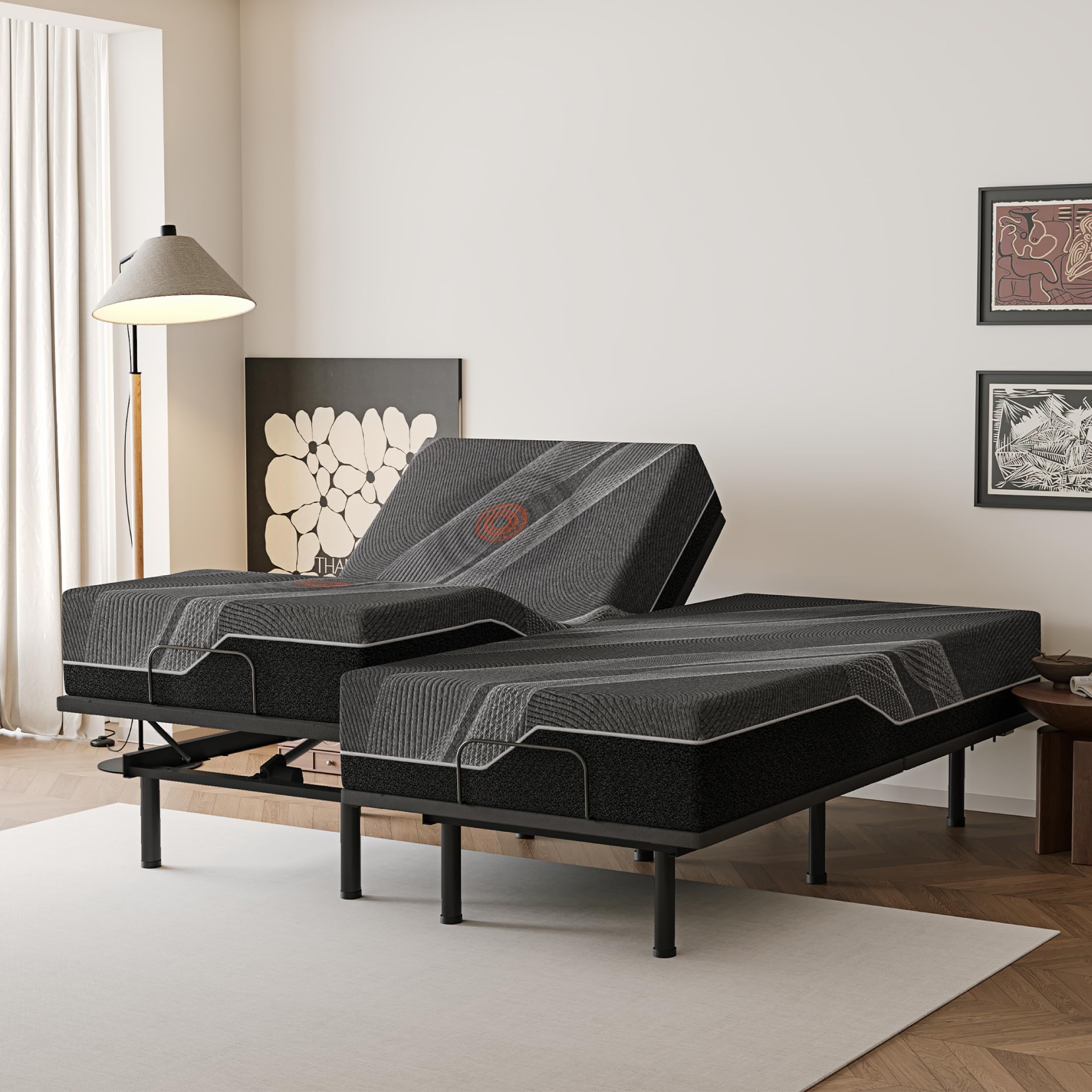 Dyonery Split King + 14 Gel Memory Foam