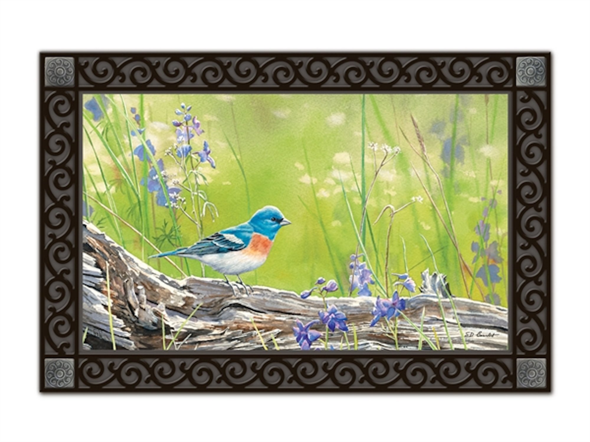 Magnet Works MAIL11272 Meadow Bluebird Matmate