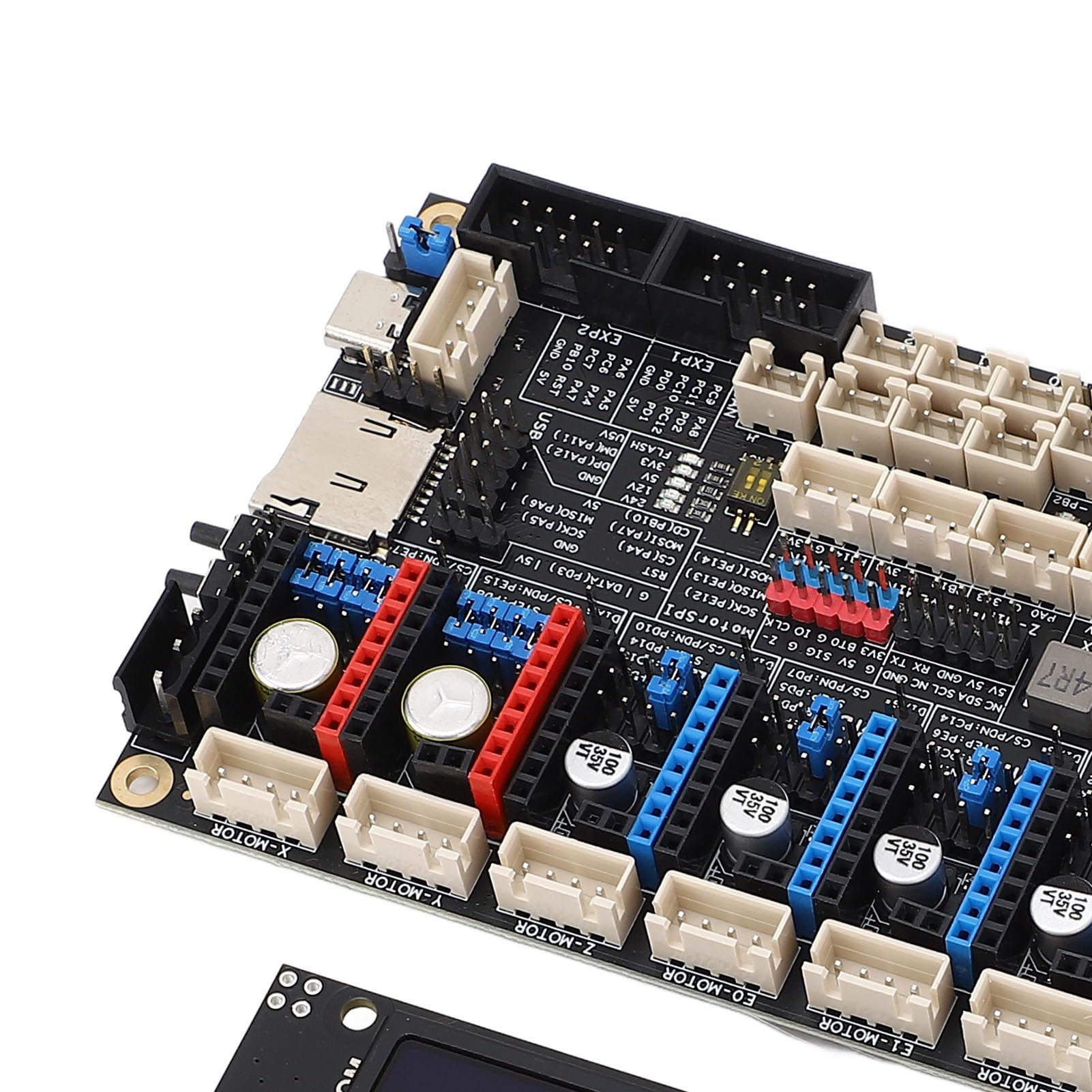 Wakects Carte Mère D'imprimante 3D pour Spider V3.0, 8 Pilotes TMC