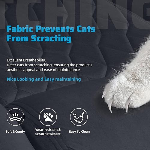 Miniatura 3 de Silla de oficina grande con respaldo alto con brazos abatibles, silla de escritorio ejecutiva con ruedas de bloqueo, soporte lumbar ajustable, silla