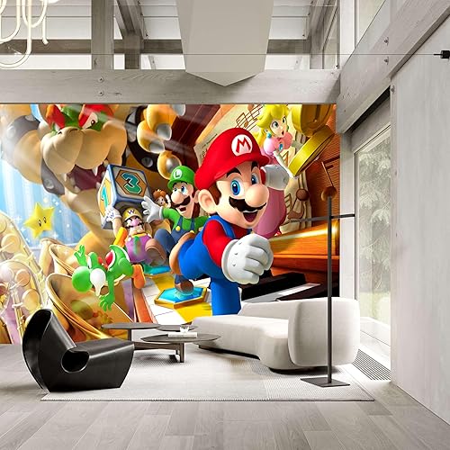 Vista 36 de Murales de pared de tamaño personalizado, anime de juegos 3D, murales de pared autoadhesivos extraíbles para despegar y pegar, papel tapiz 3d Juego