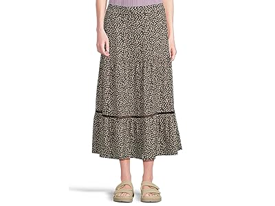 Toad&Co Marigold Tiered Midi Skirt Women