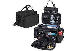 Trunab Patrol Bag: Cop Caddy Convenience for Front Seat Organization