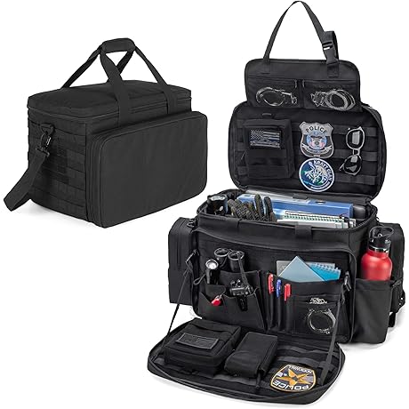 Trunab Patrol Bag: Cop Caddy Convenience for Front Seat Organization