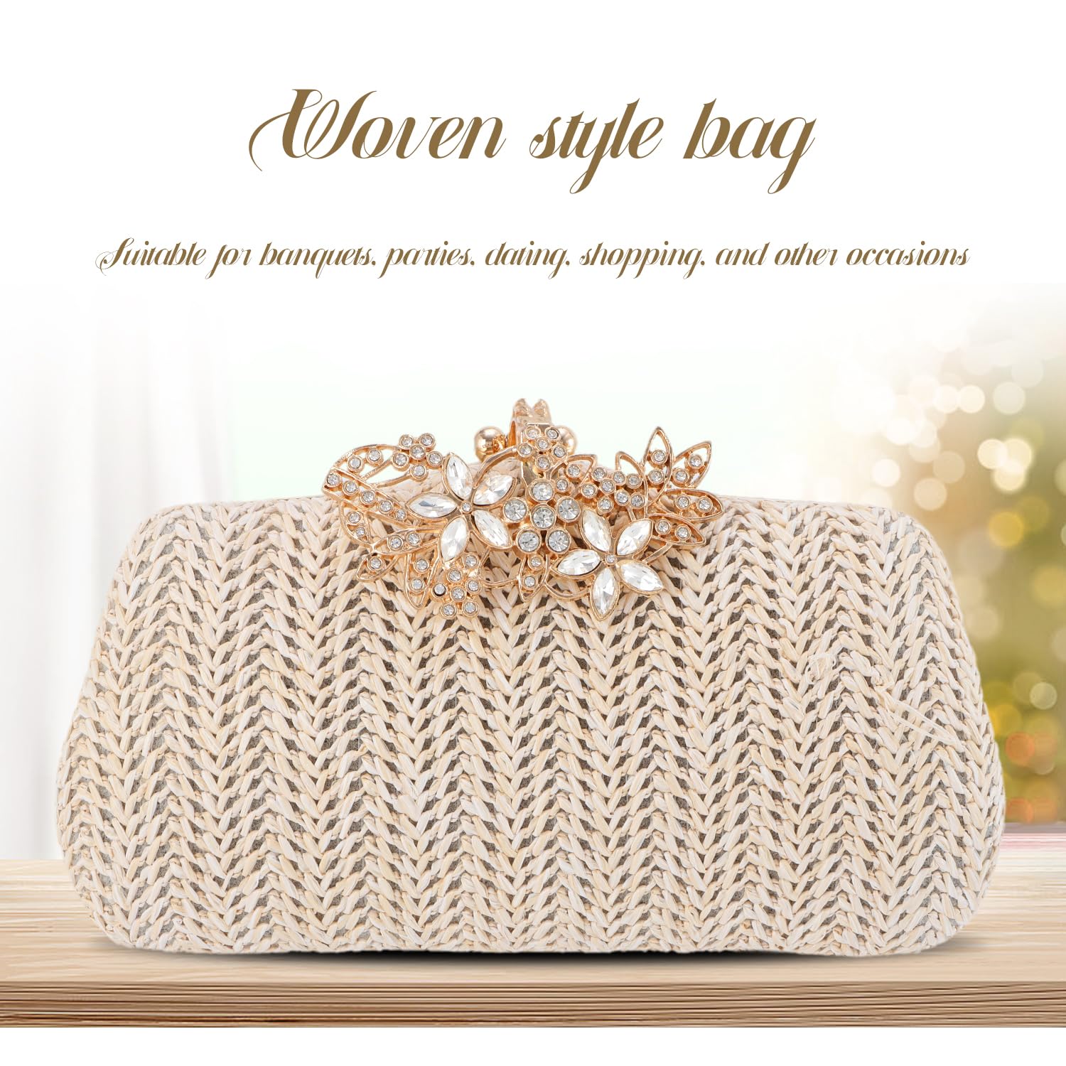 Borse per le Donne Vacanza Pochette Borse Spiaggia Sera Pochette Spalla Cerimonia Nuziale Cocktail Prom Frizioni