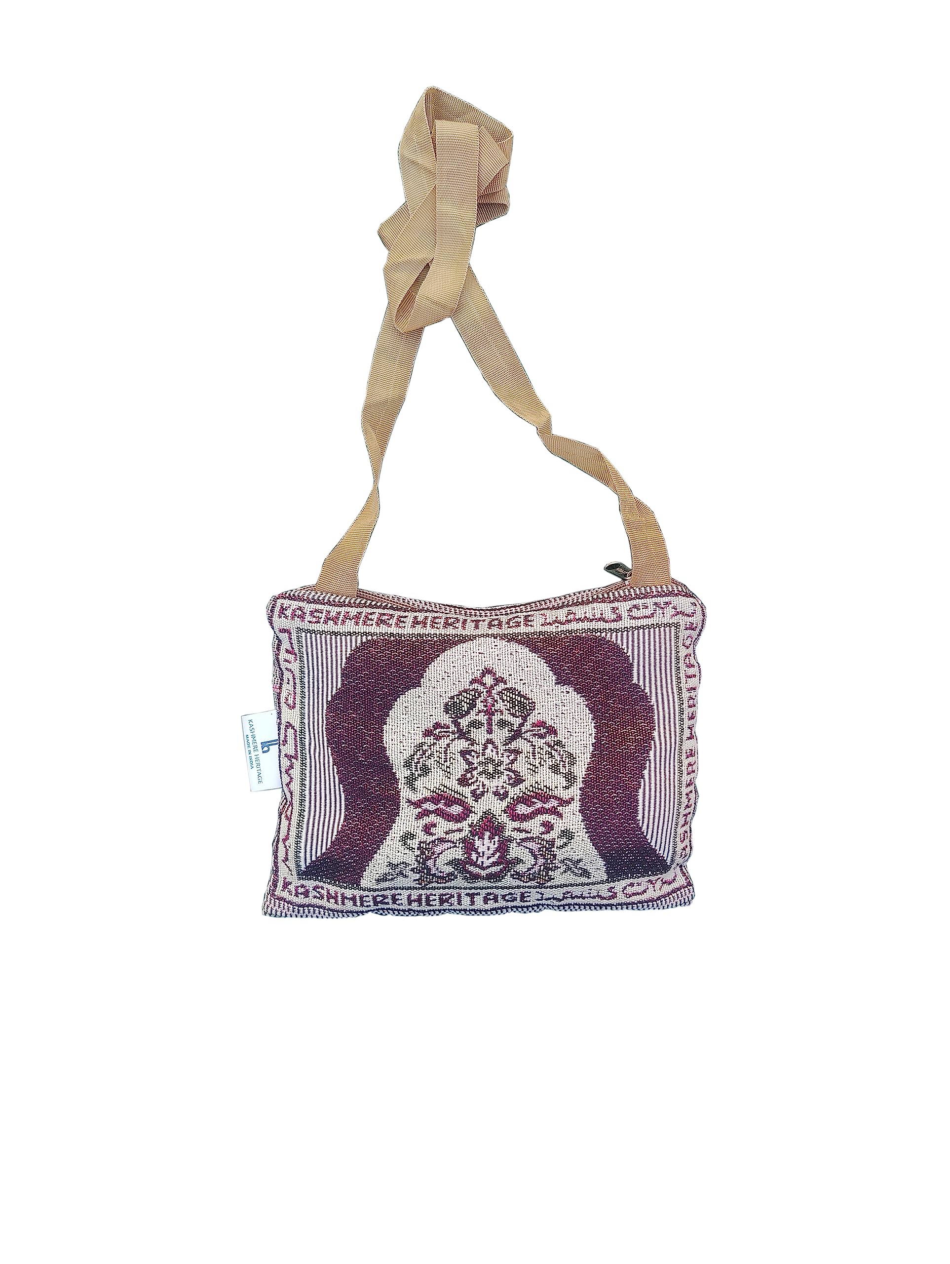 SHAARISH Travel Prayer Mat Cotton with Carry Bag, Safri Janamaz, Pocket Friendly Prayer Mat RED Colour