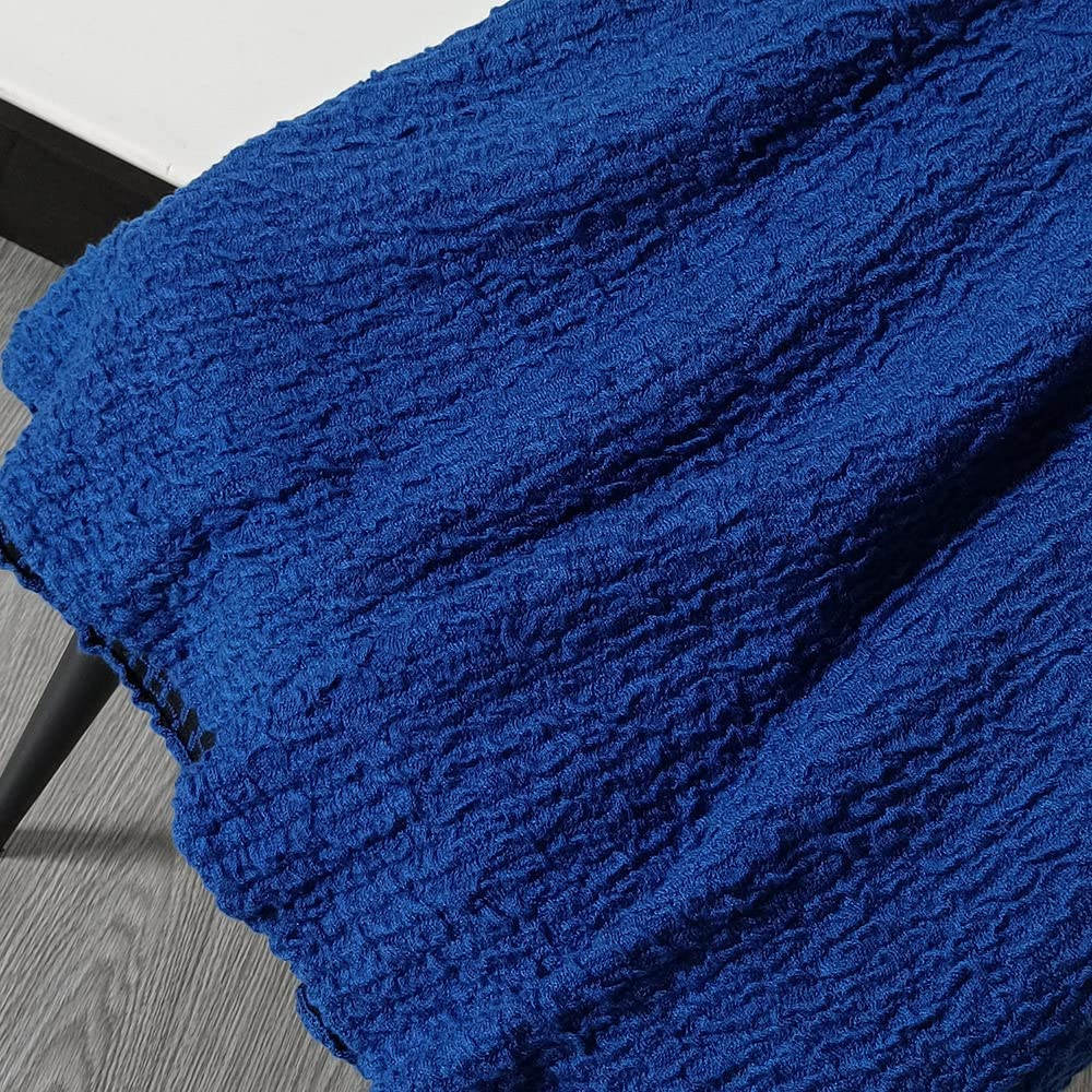 Röcke Damen,Damen-Midirock, Königsblau, Elastisch, Mit Hoher Taille, Gestrickter Plissee-Regenschirmrock, Vintage-A-Linie, Swing, Gerüscht, Herbst-Winter, Lange Röcke Für Mädchen, Damen