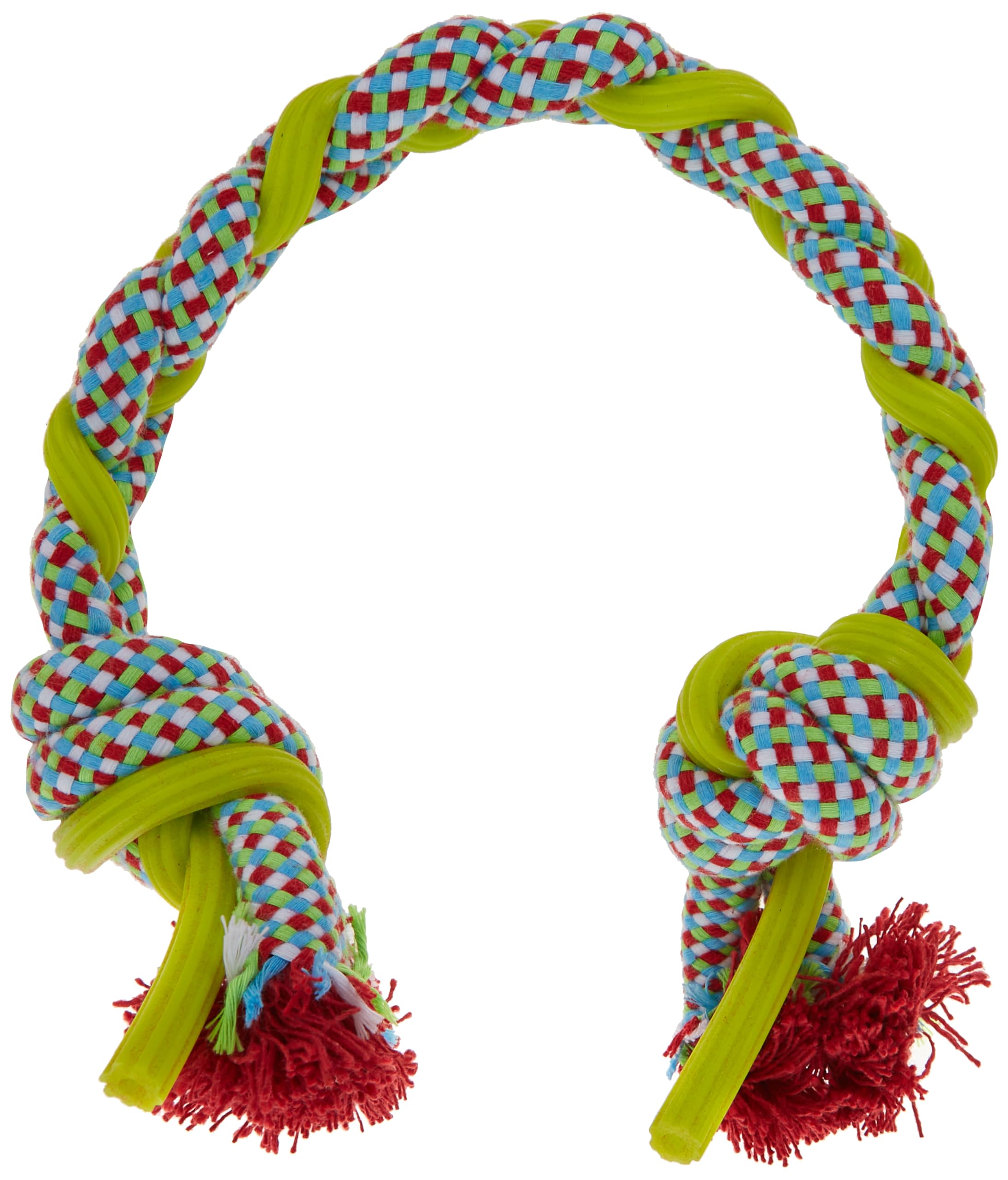 Trixie Playing Rope Cotton TPR Dog Toy - 50CM