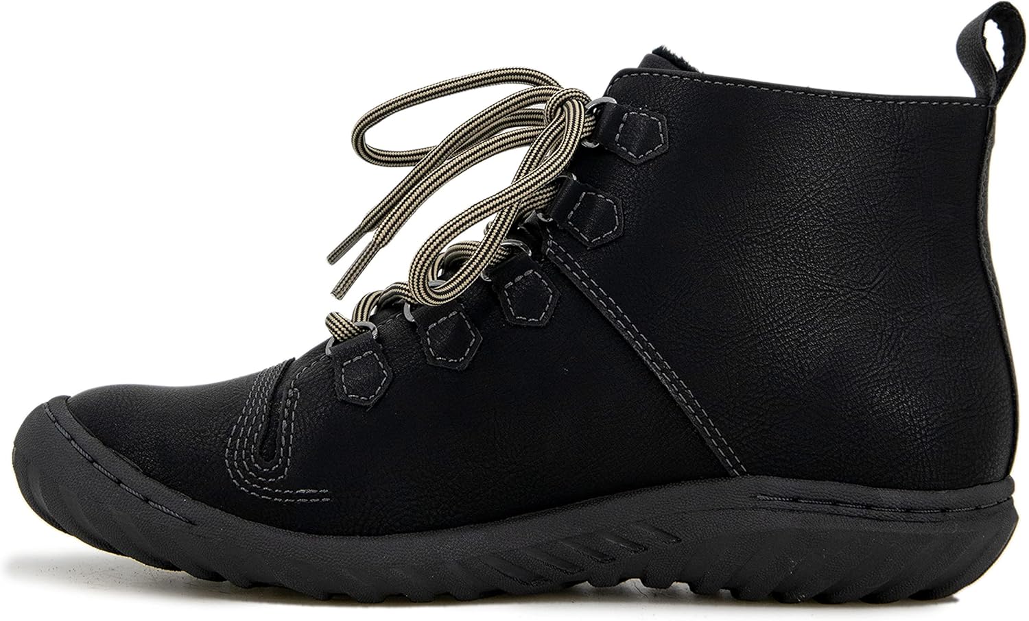 JBU by Jambu Women's Della Ankle Boot, Black, 8.5
