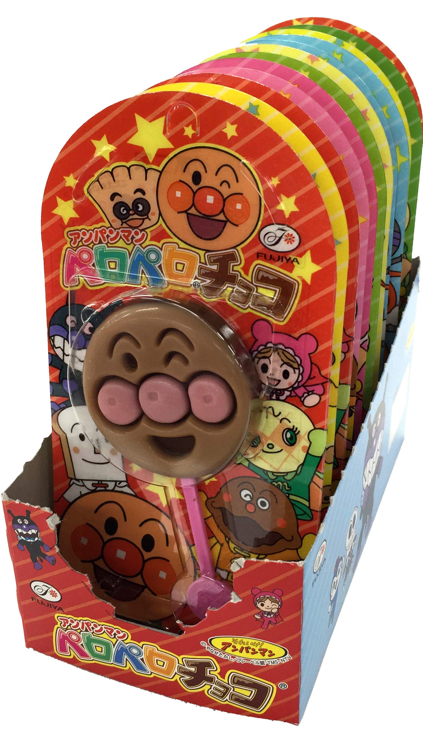 不二家 アンパンマンペロペロチョコ 12個 (x 1)商品画像