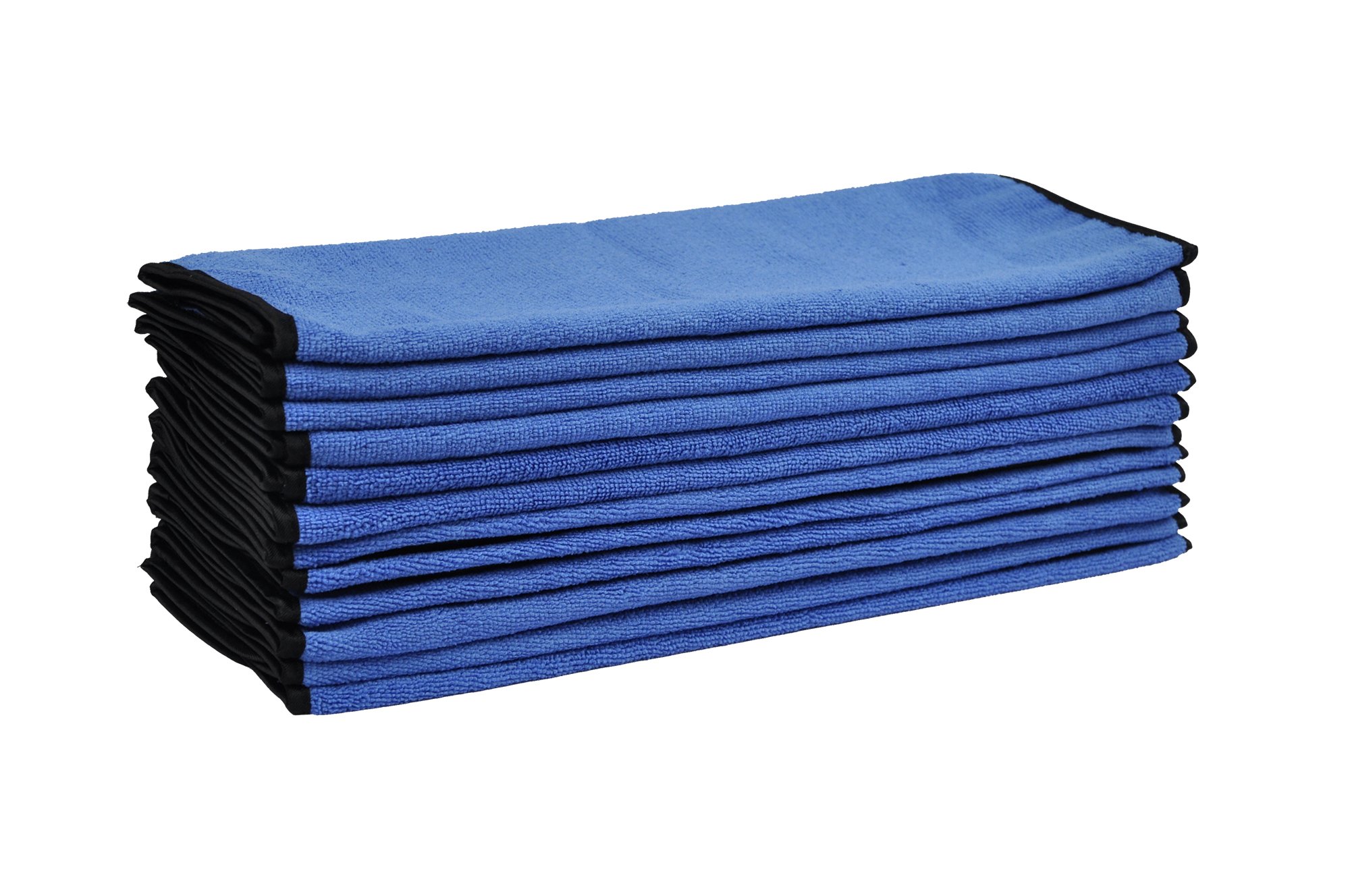 Detailers Preference 390 GSM Premium Microfiber Towels Ultra Soft Lint-Free Streak-Free Highly Absorbent Scratch-Free Cleaning Drying Cloths for — view 2