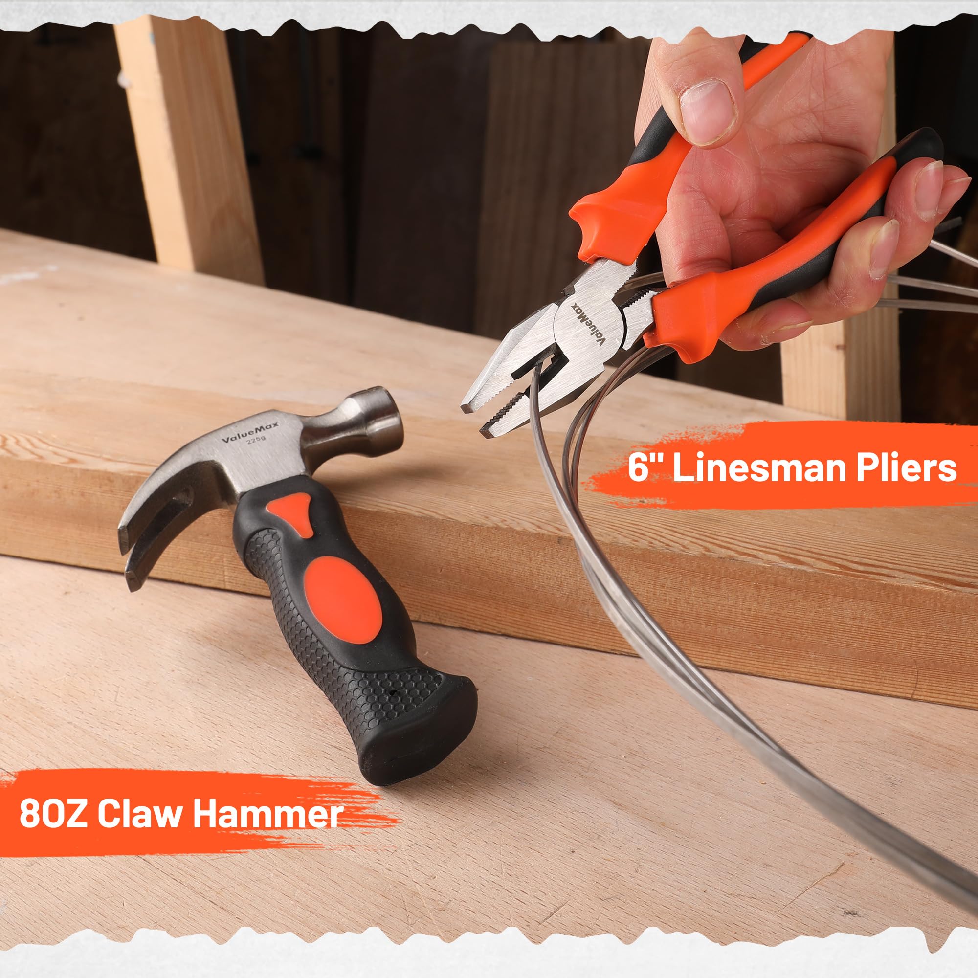 Kit Attrezzi 150-in-1 ValueMax - Cassetta Portatile Con Cricchetto, Cacciaviti, Chiavi Per Casa E Ufficio - Foto 7