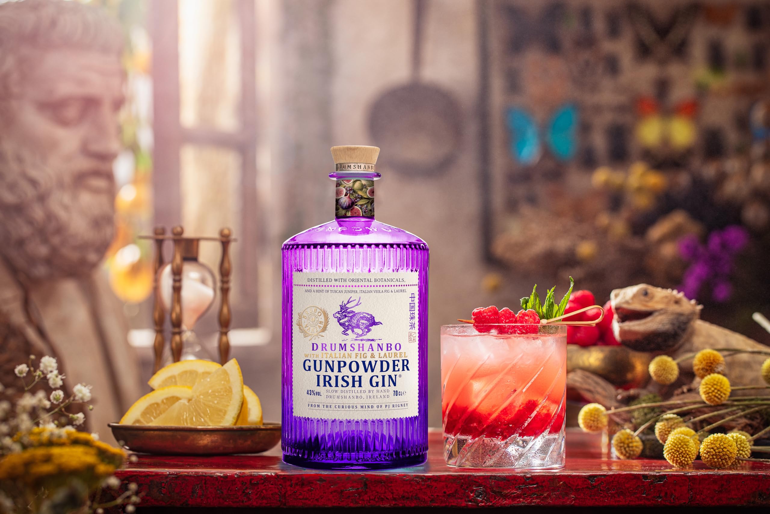 Drumshanbo Gunpowder Irish Gin with Italian Fig & Laurel 43% vol.; 0,7l