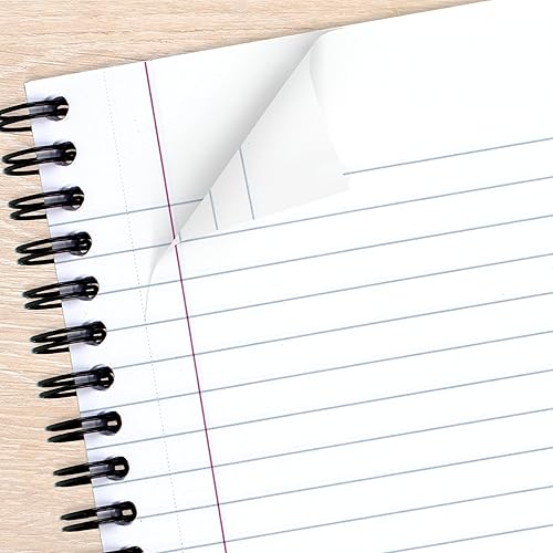Miniatura 4 de Cambridge - Cuaderno de negocios 80 hojas con reglas legales 8-14 x 11 pulgadas encuadernado con alambre negro 06062