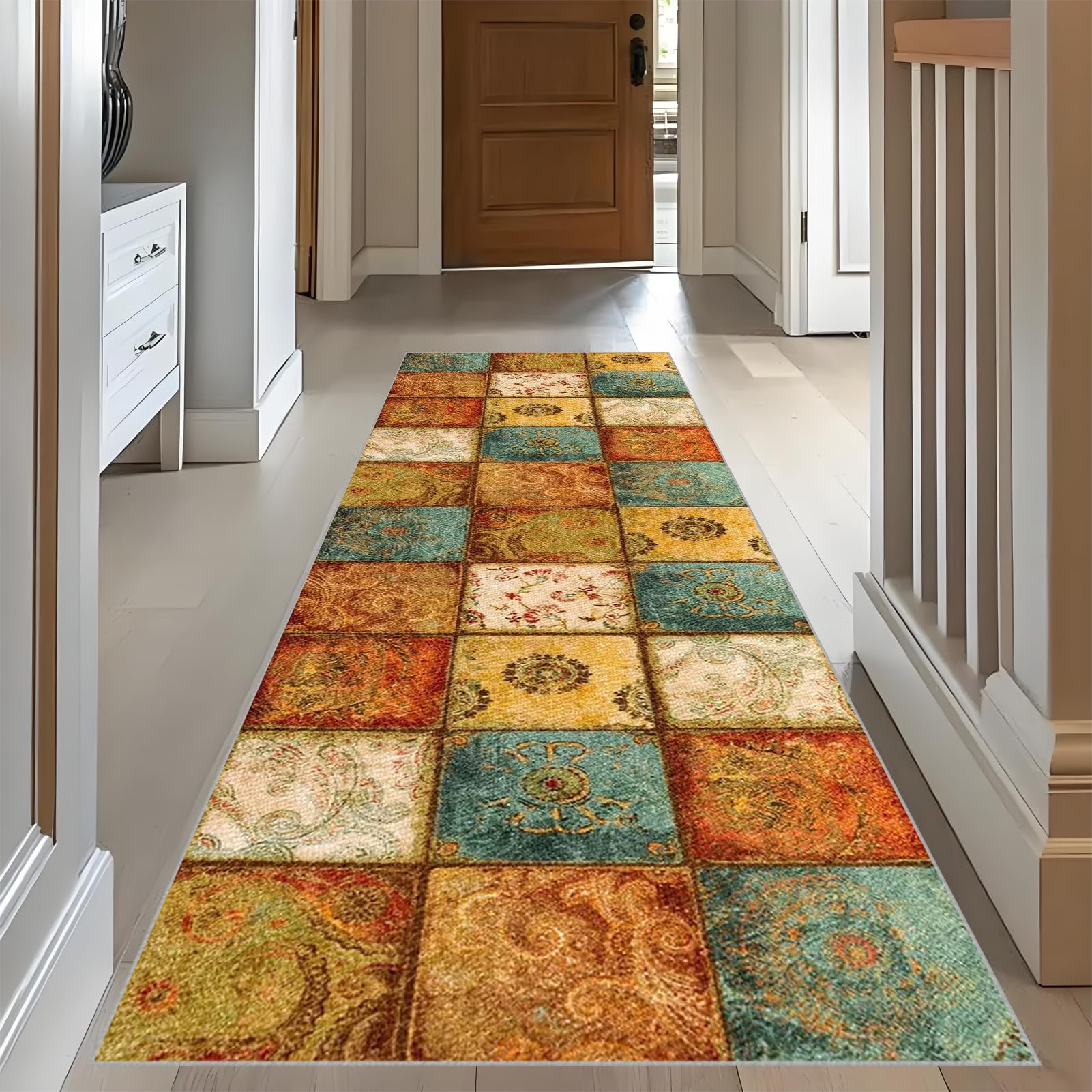 Rxuesug J07 Carpet Runners For Hallways Non Slip Carpet Runner Washable Kitchen Runner Mat 50 X 240 Cm Absorbent Carpet Floor Mat Machine Entryway Runner Rug Long Hallway Runner Rug Narrow Rugs Laundry