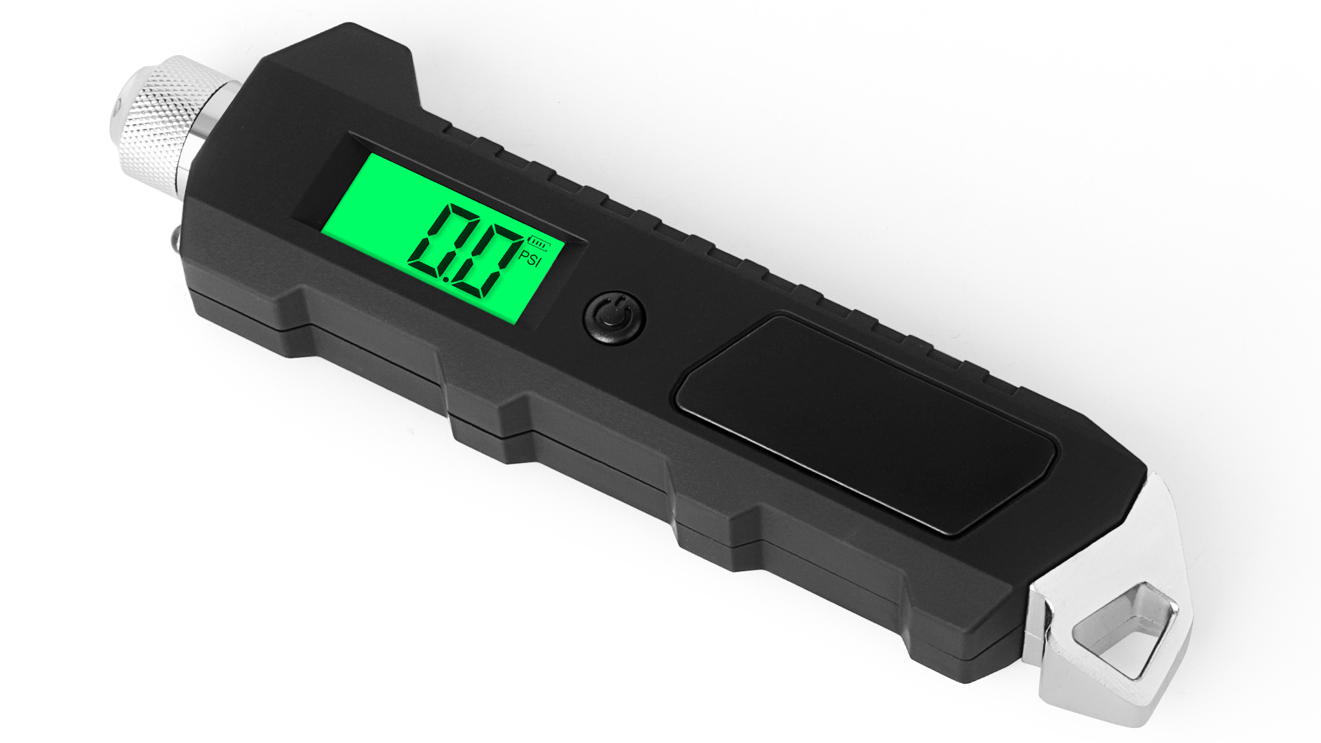 Image of MEANLIN MEASURE Digital Tire Pressure Gauge 0-230 PSI Heavy Duty Professional Accessories for SUV RV Truck and Normal Cars with Backlit LCD and Flashlight