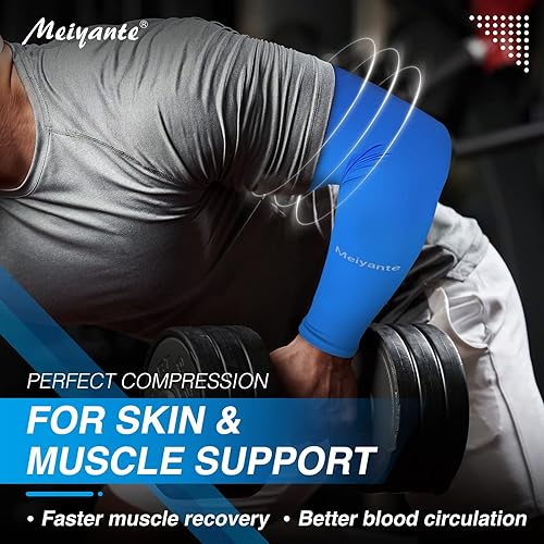 Miniatura 7 de Arm Sleeves for Men Women Work 1 Pair UV Sun Protection UPF Long Sleeves Tattoo Cover Up Sleeves to Cover Arm Sleeves Cooling