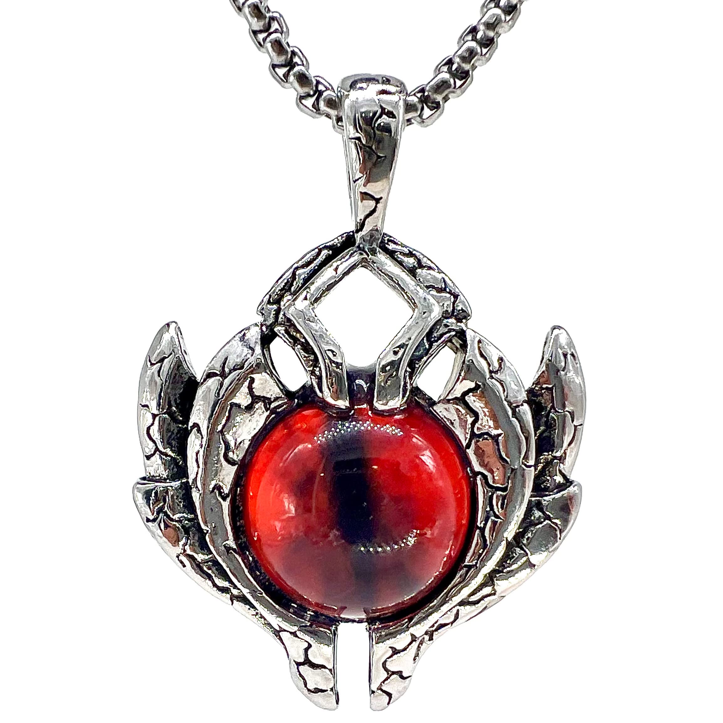 See full amazon price history chart for THE MEN THING RED-EYE PROTECT - Alloy Pendant with Pure Stainless Steel 24inch Round Box Chain for Men, European trending Style for Men & Boy THE MEN THING RED-EYE PROTECT - Alloy Pendant with Pure Stainless Steel 24inch Round Box Chain for Men, European trending Style for Men & Boy (B0B6FPJJM6) Amazon Price History, Amazon Price Tracker