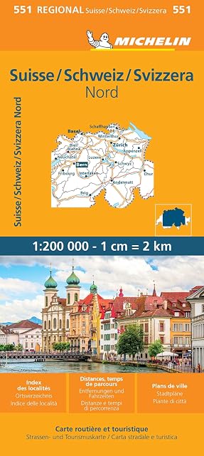 Portada de Mapa Regional Suisse Nord 11551
