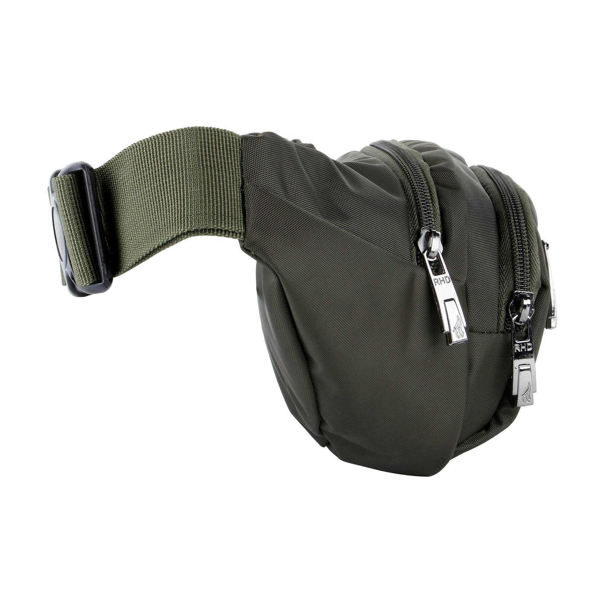 Marsupio Sportivo Running Outdoor impermeabile 4 Zip Tracolla Regolabile Corsa Ciclismo Escursione Campeggio