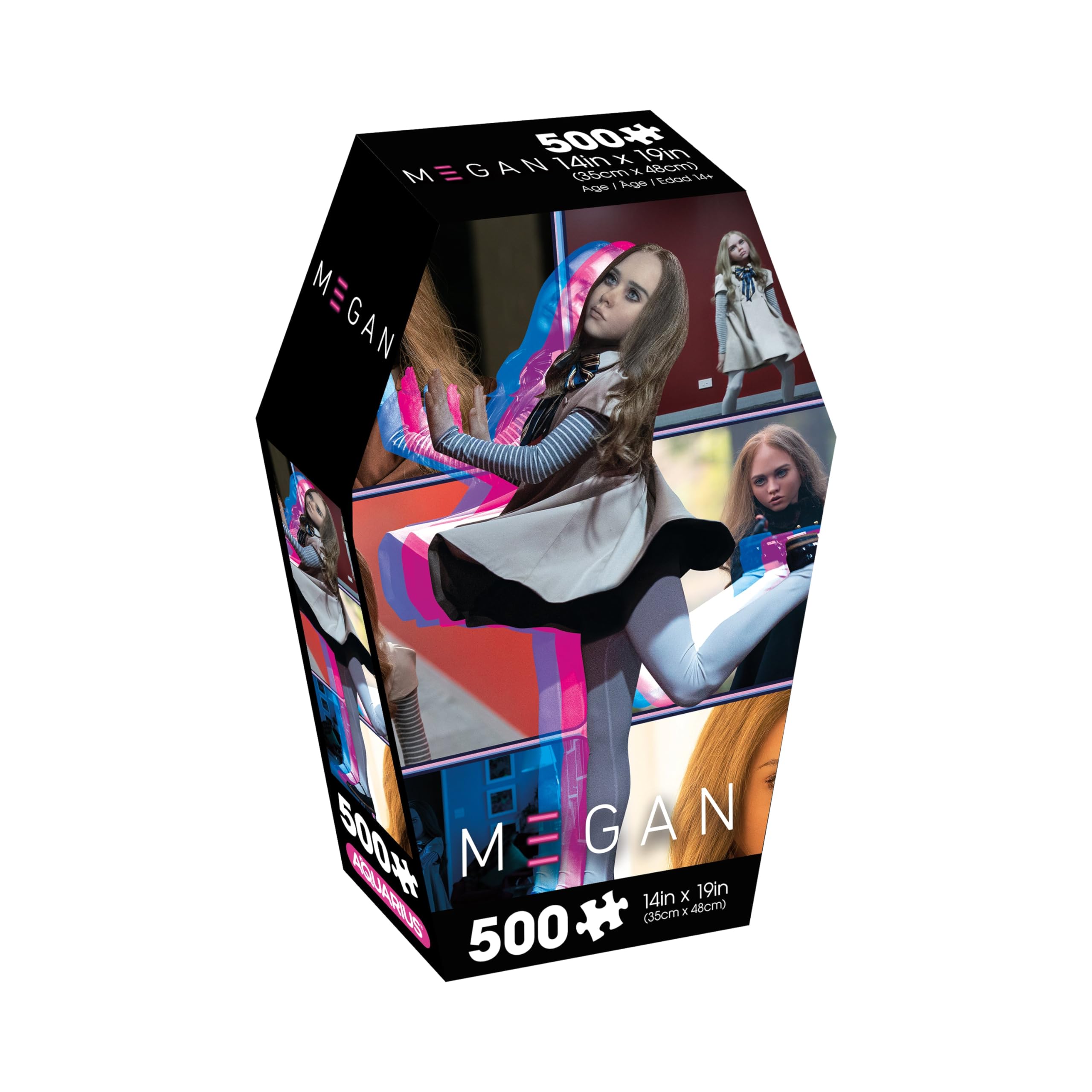 AQUARIUS M3gan 500pc Puzzle (500 Piece Jigsaw Puzzle) - Glare Free - Precision Fit - Officially Licensed M3gan Movie Merchandise & Collectibles - 14x19 Inches