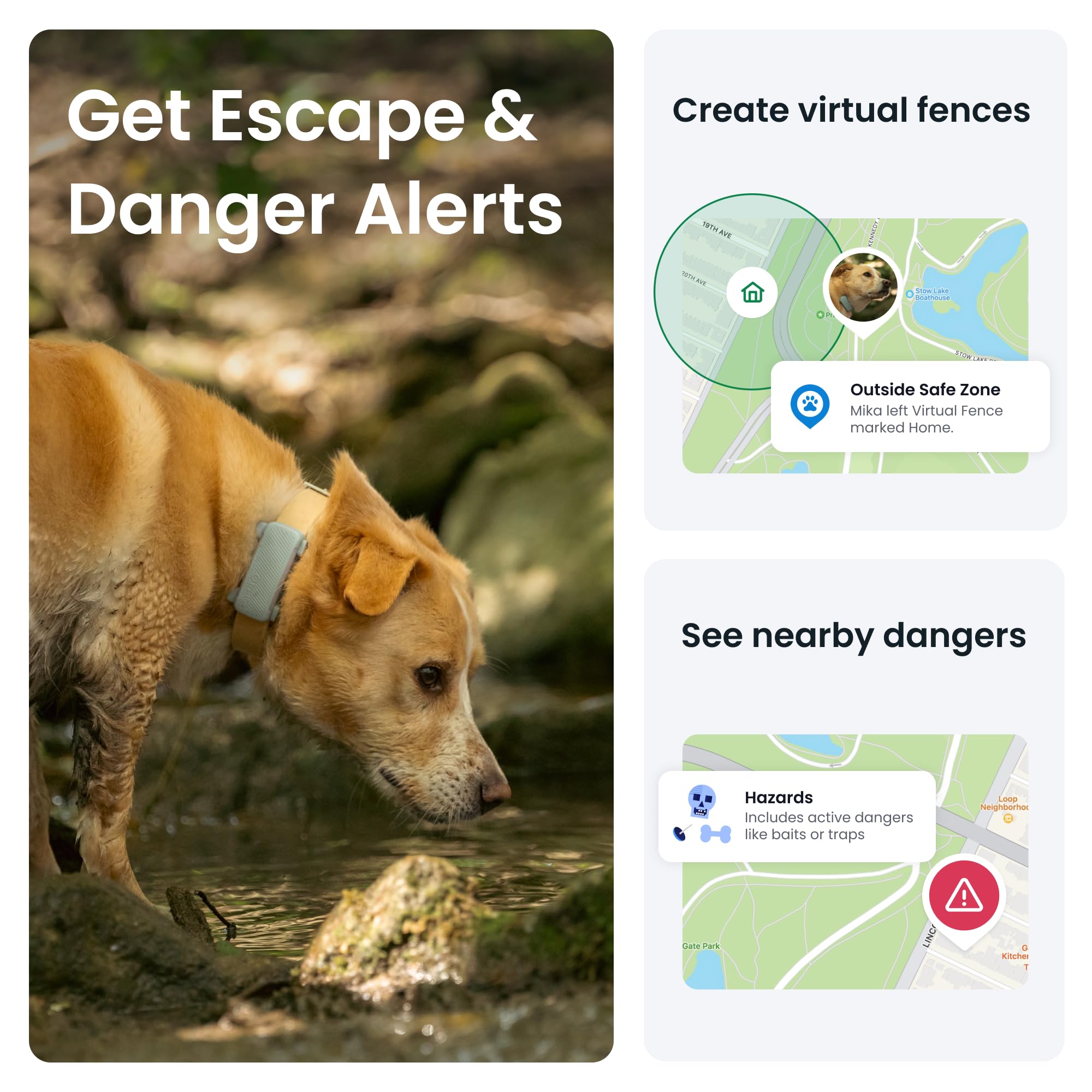 Tractive Smart Dog Tracker, Mint, 71x29x17mm - Image 4