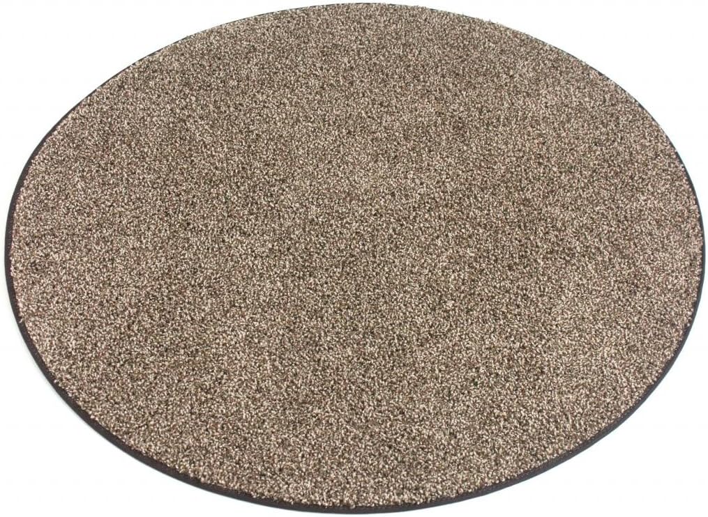 KOECKRITZ 6’ Round Chocolate Chip Area Rug Carpet with