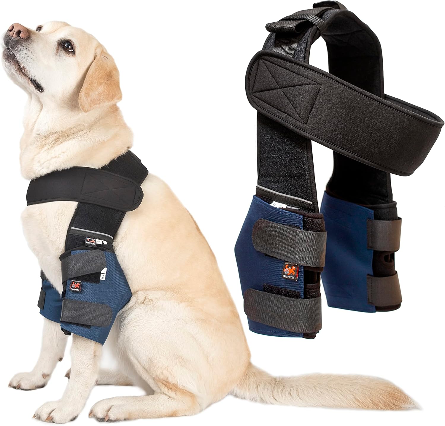 FRAKISHTAK Dog Elbow Protector Sleeve Wraps with Soft Pads. Care and Prevention