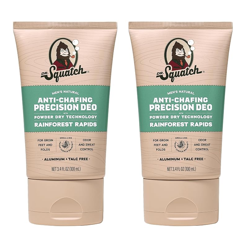 Desodorante corporal Dr. Squatch sem alumínio, 2 unidades de 100 mL