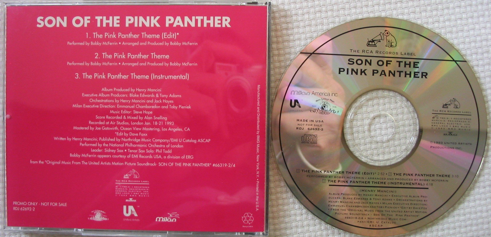 Son of the Pink Panther [Audio CD] Various Artists