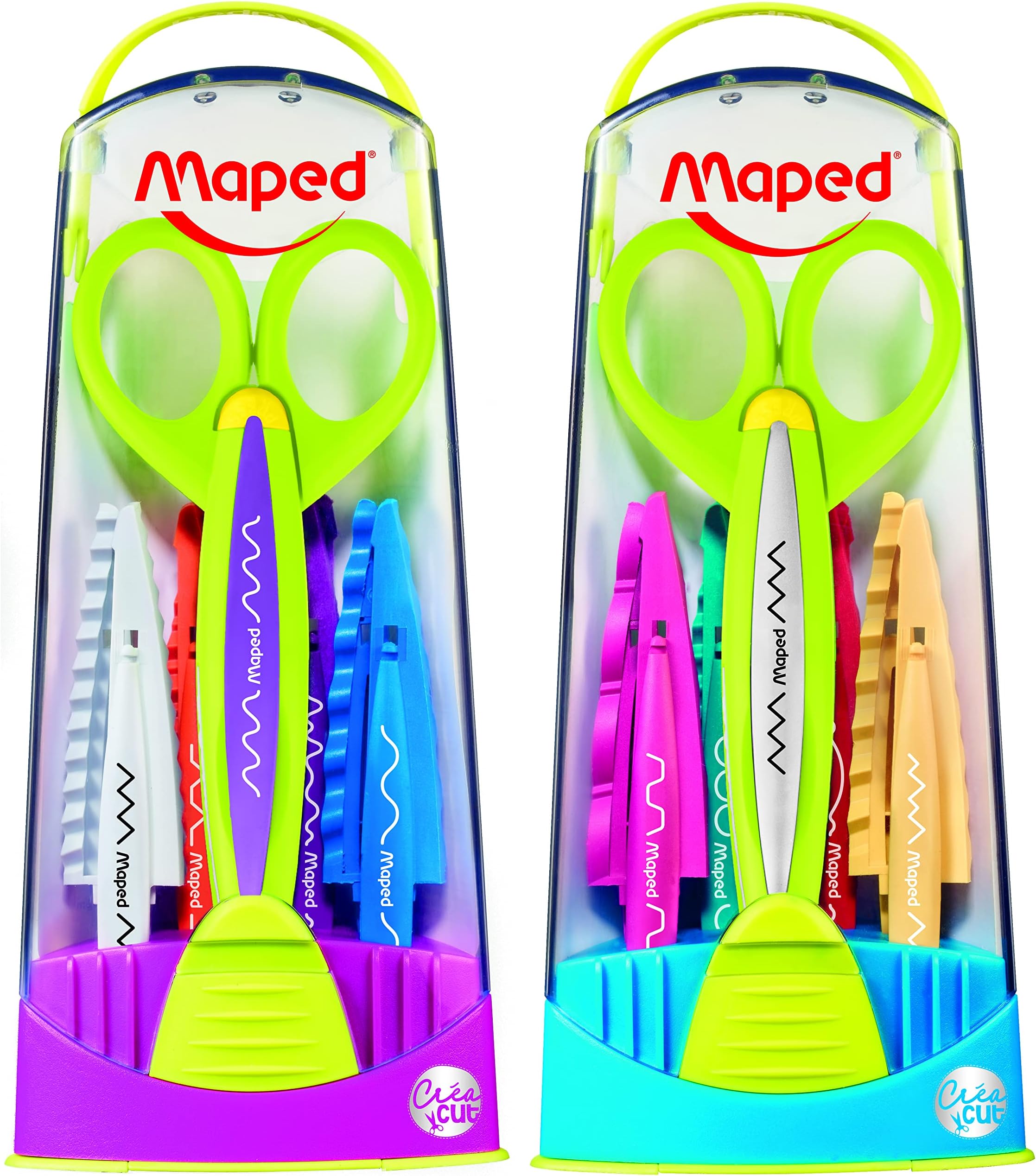 601005 Crea Cut Craft Scissors with Assorted Pattern Blades