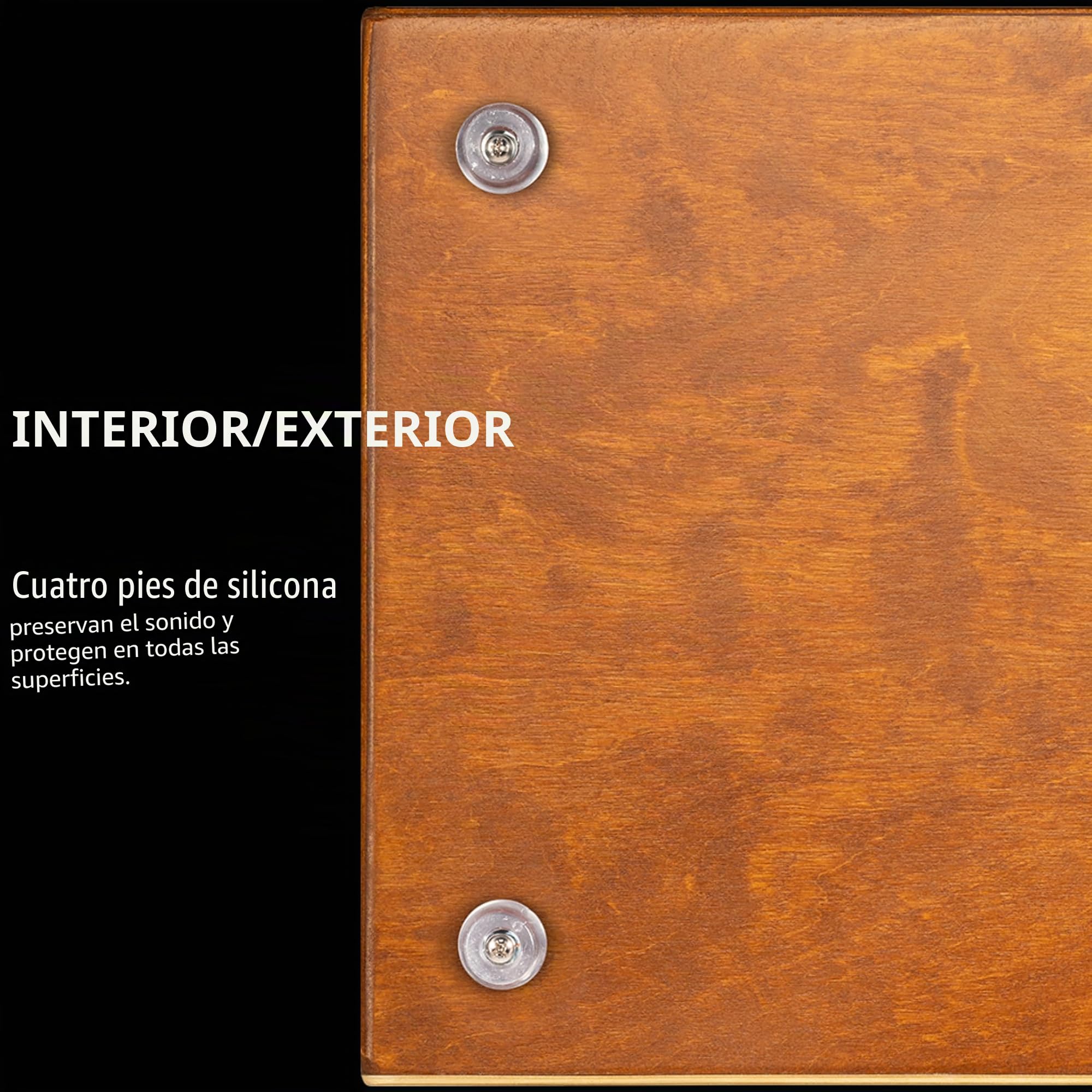 Meinl Percussion Snarecaft - Cajón de nieve para el cuerpo y el abedul báltico, SC100AB-B