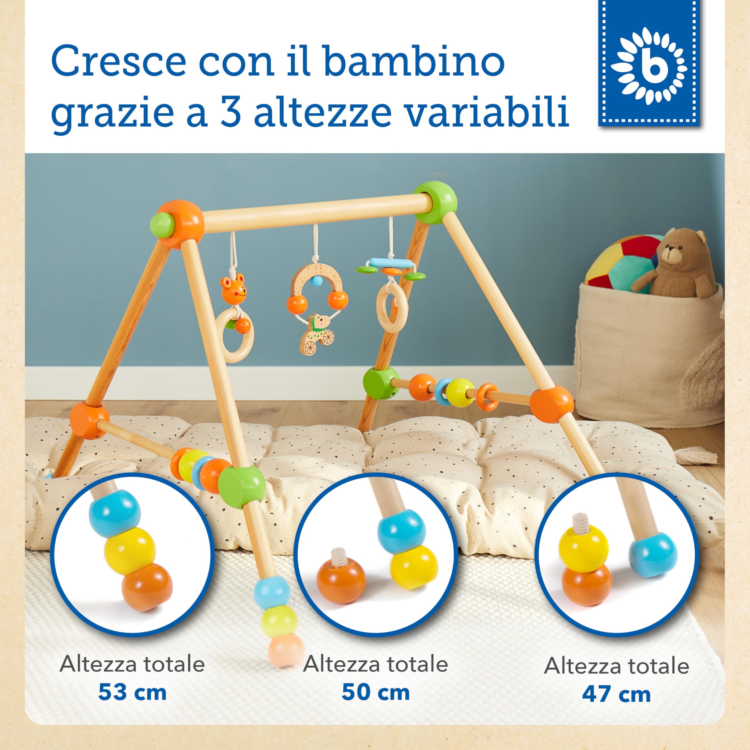 Bieco, gioco per bambini, a trapezio, grande scelta