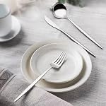 Silverware Set 30 Piece, Wildone Stainless Steel Flatware Set Service for 6, Cutlery Utensil Sets for Home Restaurant, Include Knife Fork Spoon Set, Dishwasher Safe