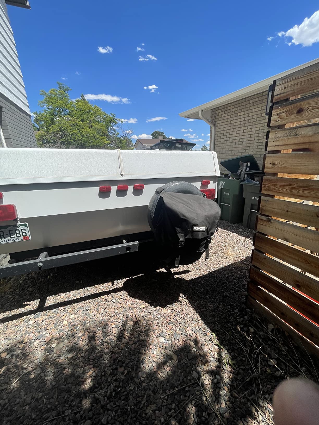 8/mo Finance Trasharoo Spare Tire Trash Bag TAN Buy Now, Pay Later